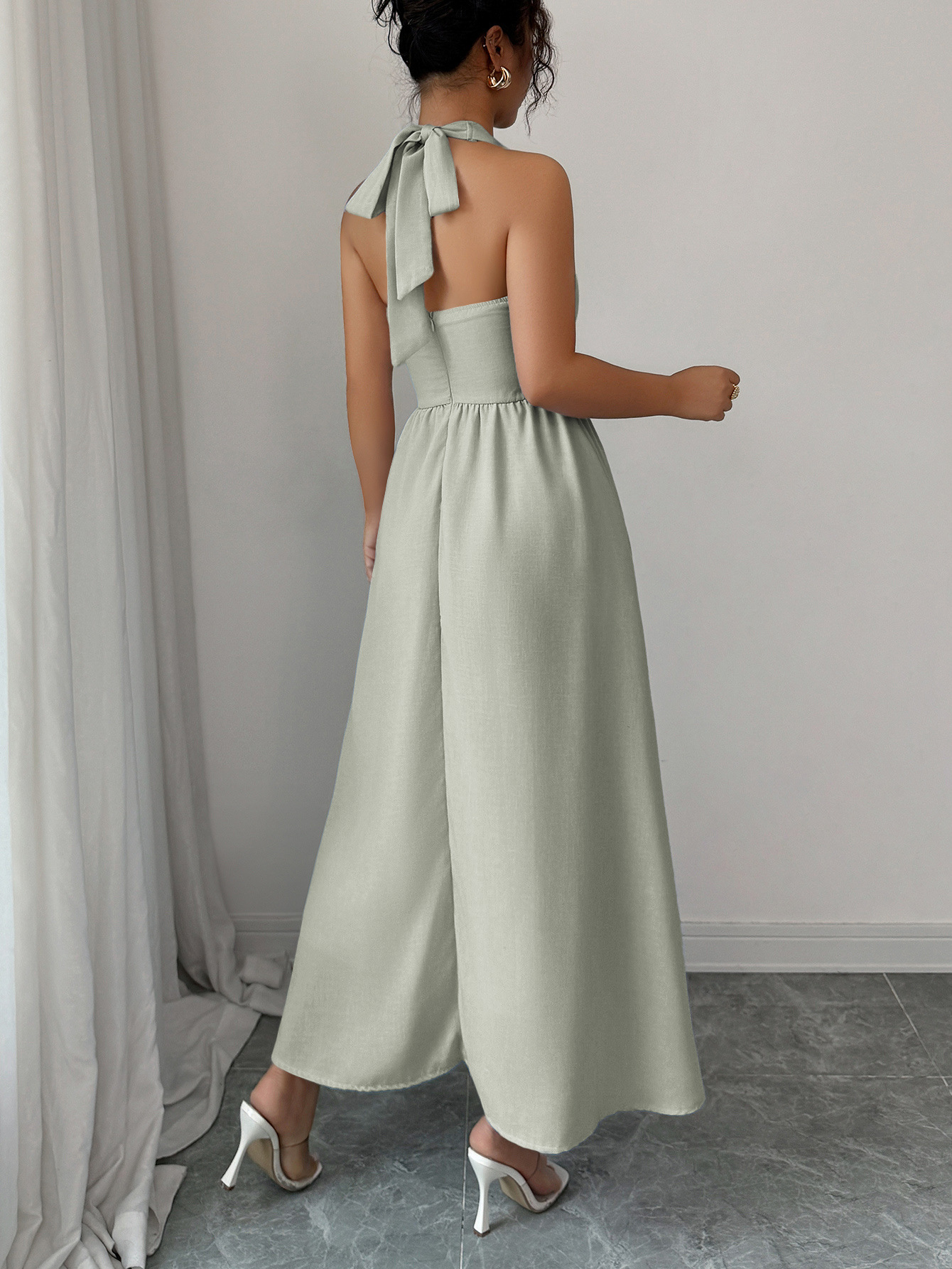 Women's Dress 5 Colors Halter  - Maxi Dress Halter ulasan dan harga