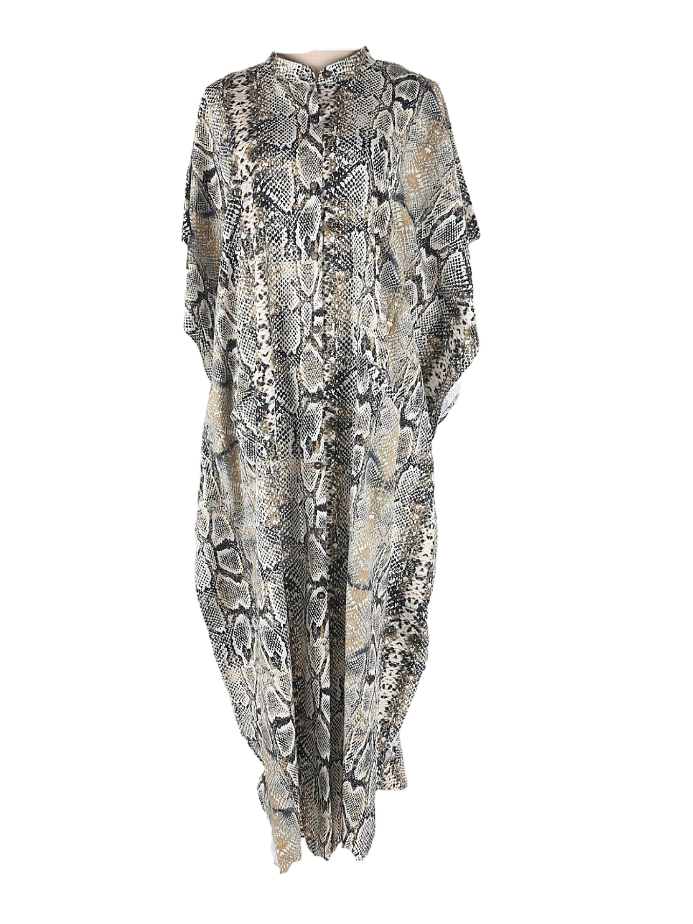 Bohemian Print Beach Cover-Up  - Cover Up Kaftan ulasan dan harga