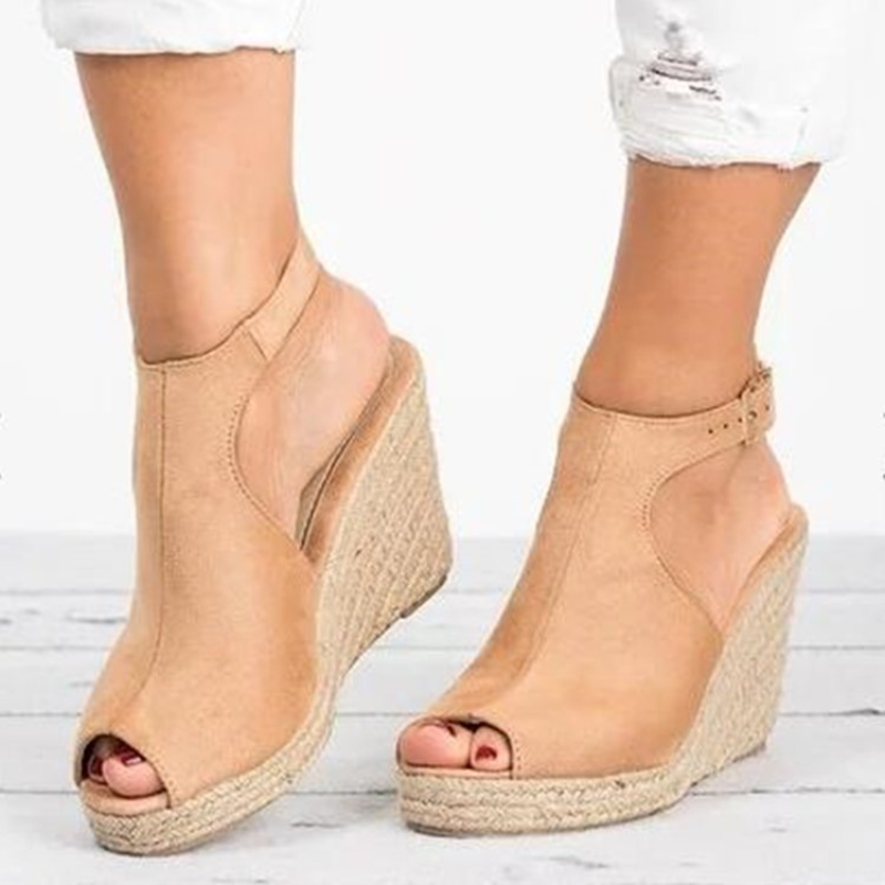 Heeled Sandals for Women Summe - Wedge Espadrille Women ulasan dan harga