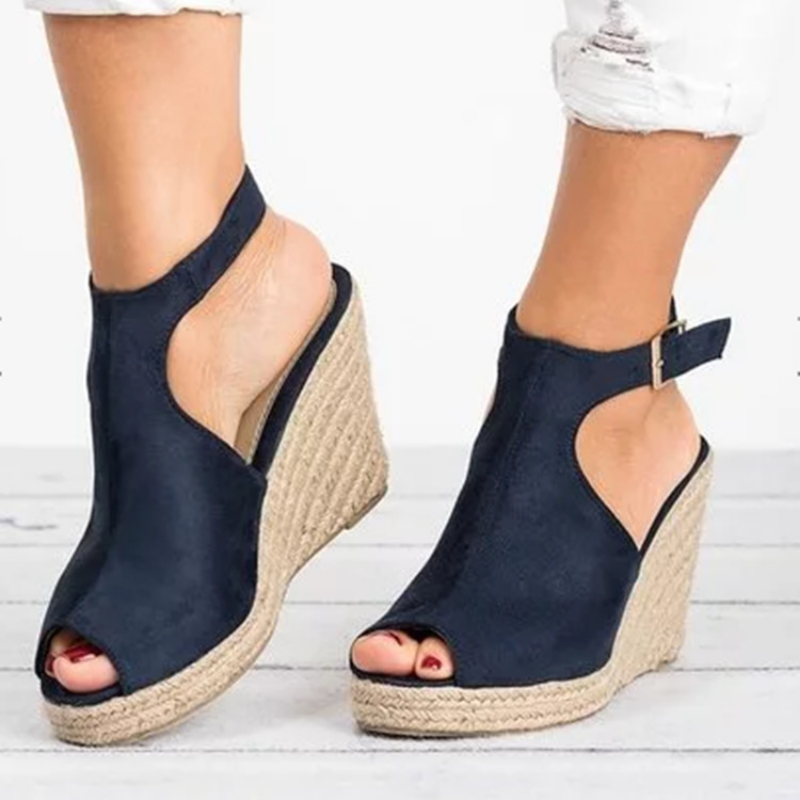 Heeled Sandals for Women Summe - Wedge Espadrille Women ulasan dan harga