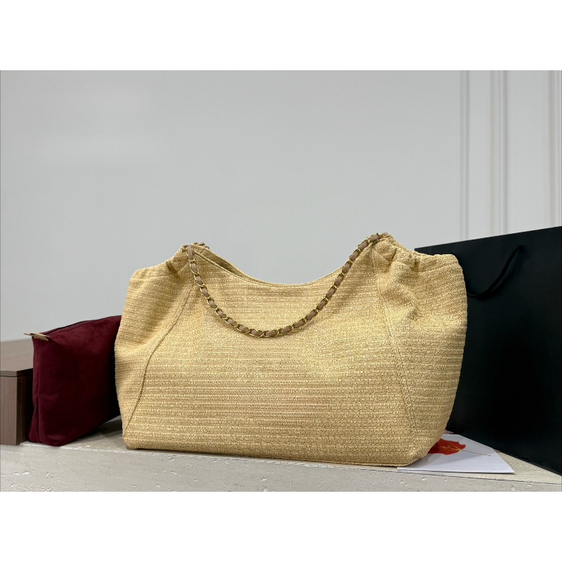 Chain Raffia 2026 Summer Beach - Tote Bag Beach ulasan dan harga
