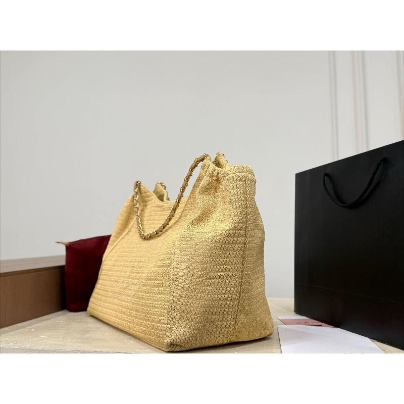 Chain Raffia 2026 Summer Beach - Tote Bag Beach ulasan dan harga