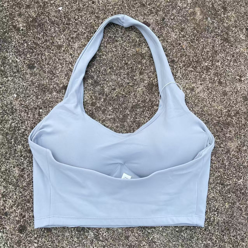 Halter Neck Sports Bra Women G - Bralette Triangle Set ulasan dan harga