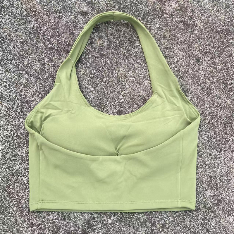 Halter Neck Sports Bra Women G - Bralette Triangle Set ulasan dan harga