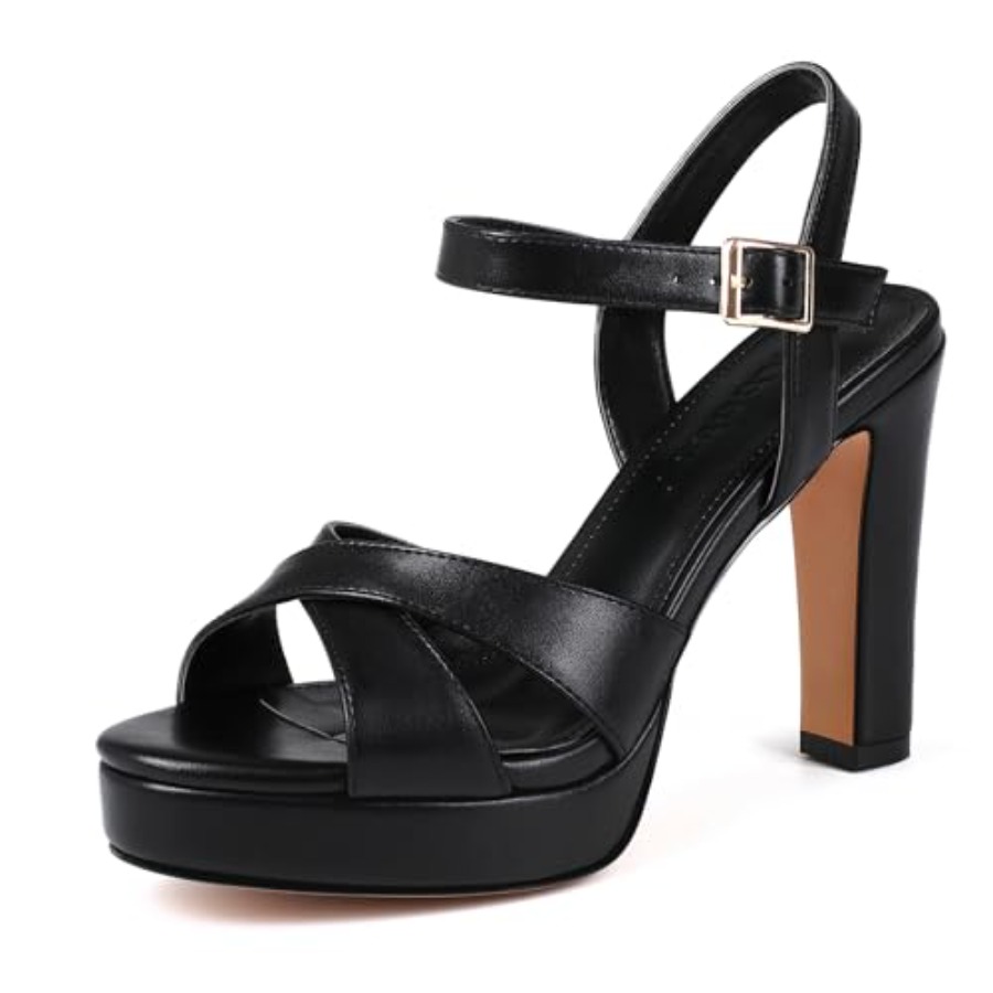 Platform High Heels for Women  - Sandal Strappy Heeled ulasan dan harga
