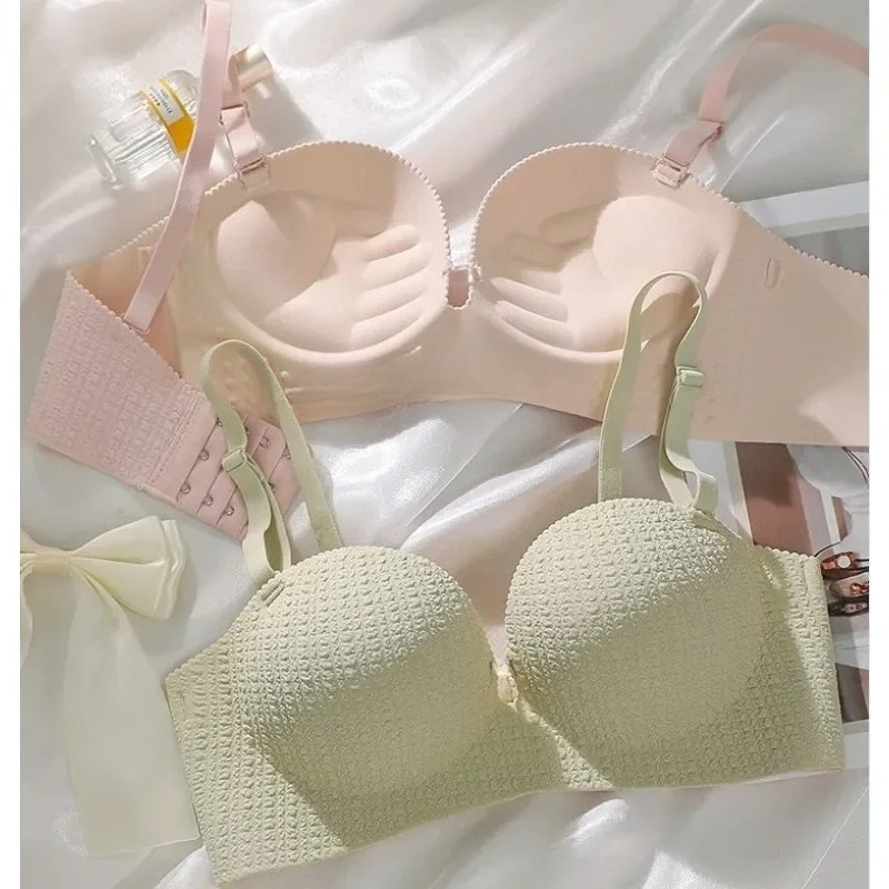 Seamless Bras for Women Invisi - Bralette Triangle Set ulasan dan harga