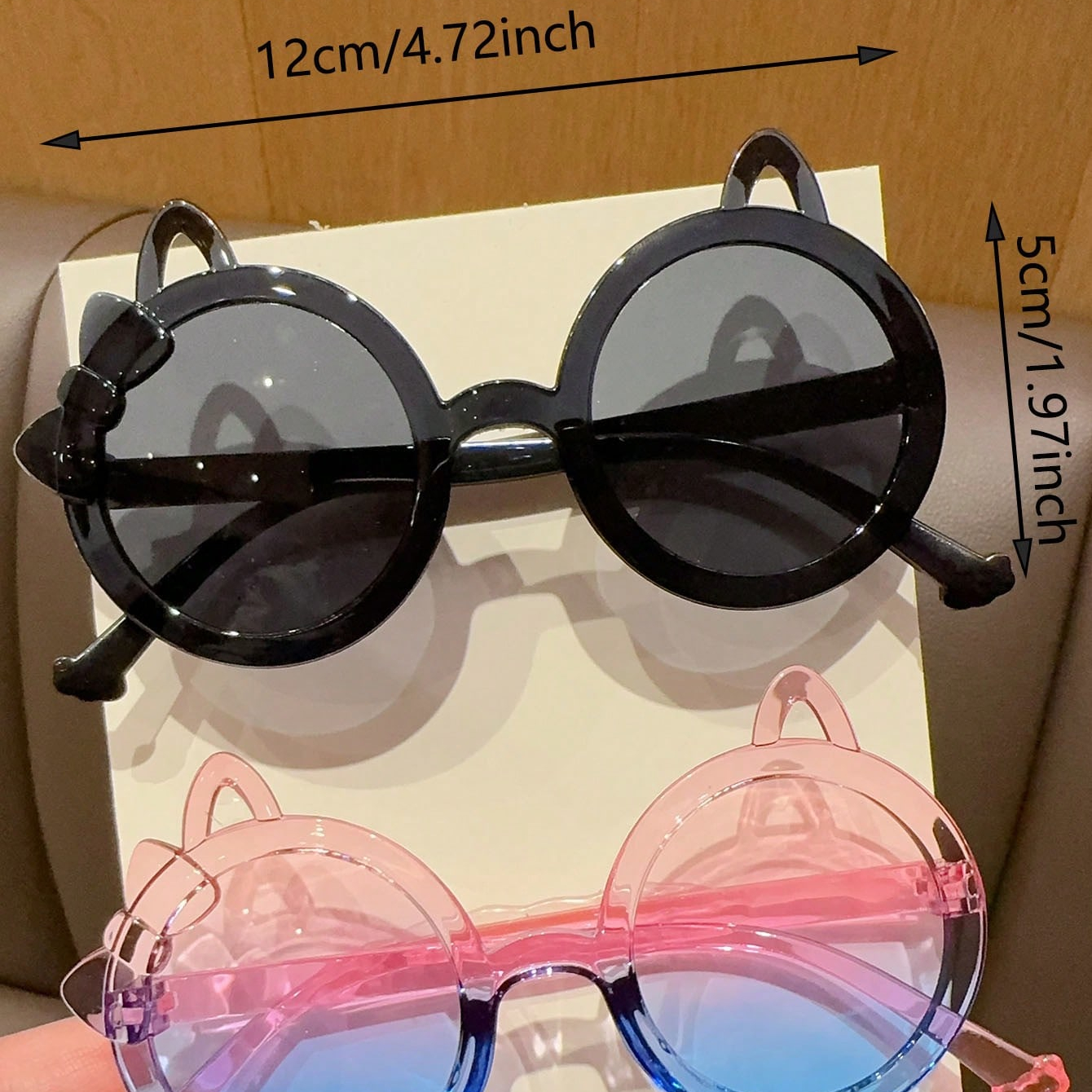 2/4Pcs 2025 Newest Cute Fashio - Sunglasses Cat Eye ulasan dan harga