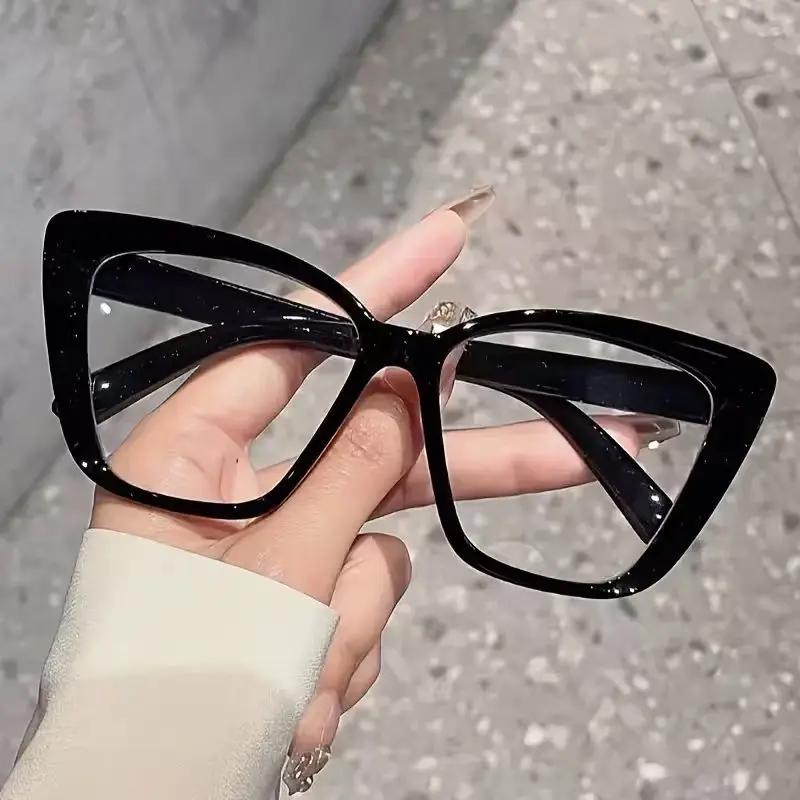 1Pc Fashionable Cat-Eye Glasse - Sunglasses Cat Eye ulasan dan harga