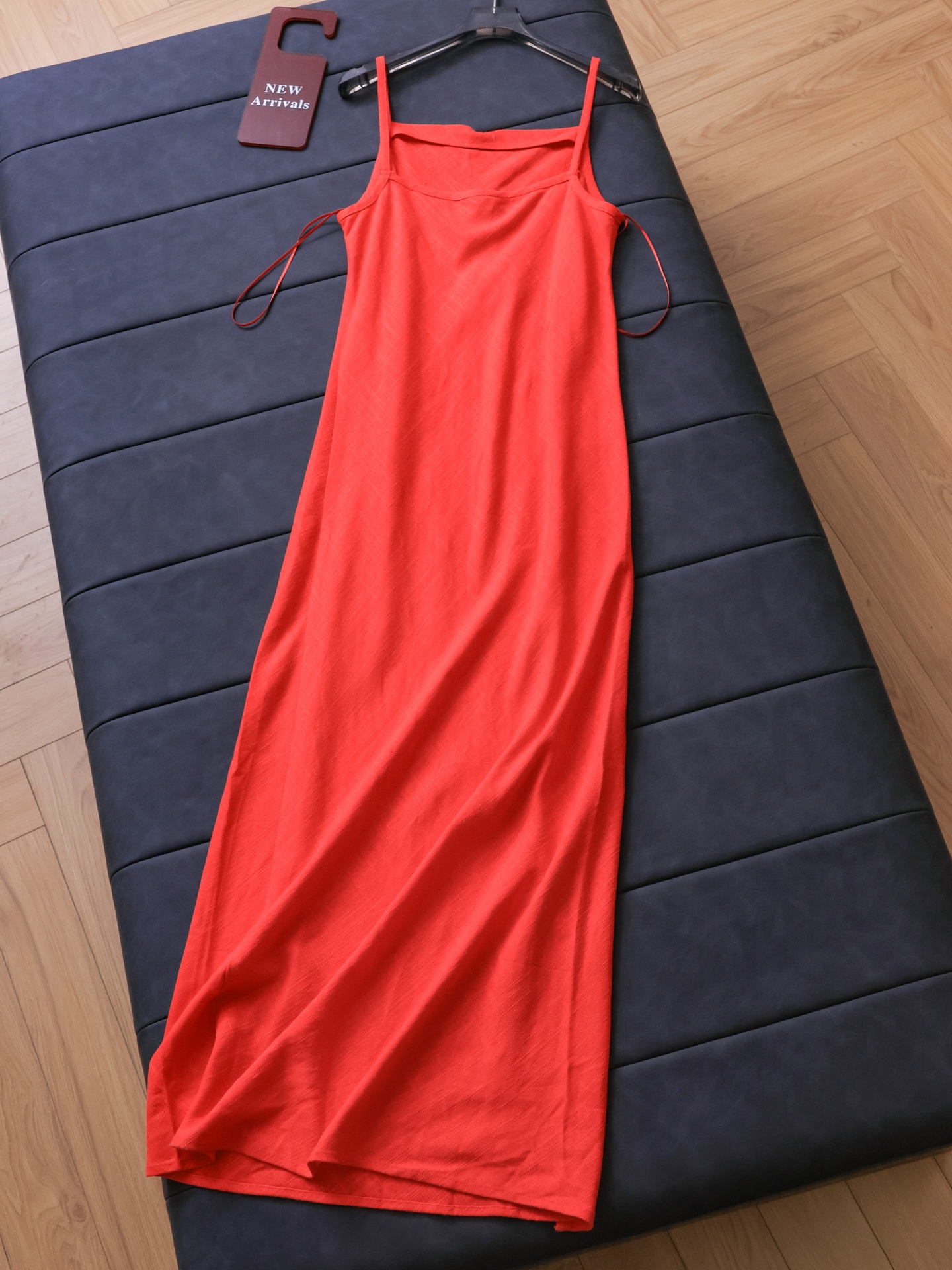 Linen Blend Slim Fit Side Slit - Linen Dress Wrap ulasan dan harga