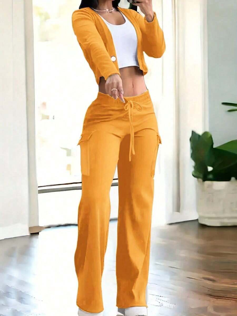 Womens 2 Piece Set Crop Top An - Crop Top Crochet ulasan dan harga