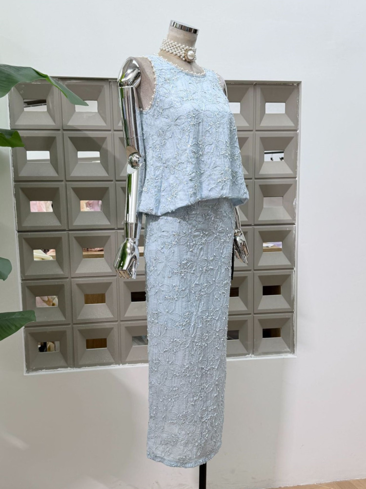 DFDG Women 2026 Spring Summer  - Midi Skirt Floral ulasan dan harga