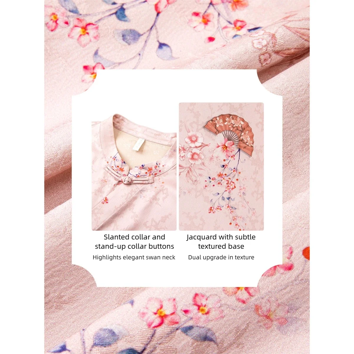 VIMLY Women's Elegant Mandarin - Romper Floral Print ulasan dan harga