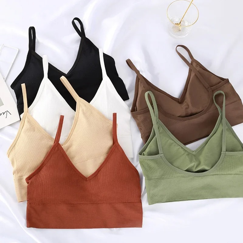Seamless Women Push Up Bra Bea - Bralette Triangle Set ulasan dan harga