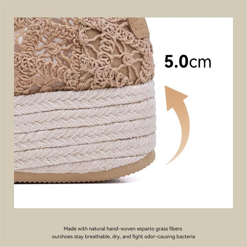 2026 J&M Women Wedges Fashion  - Wedge Espadrille Women ulasan dan harga