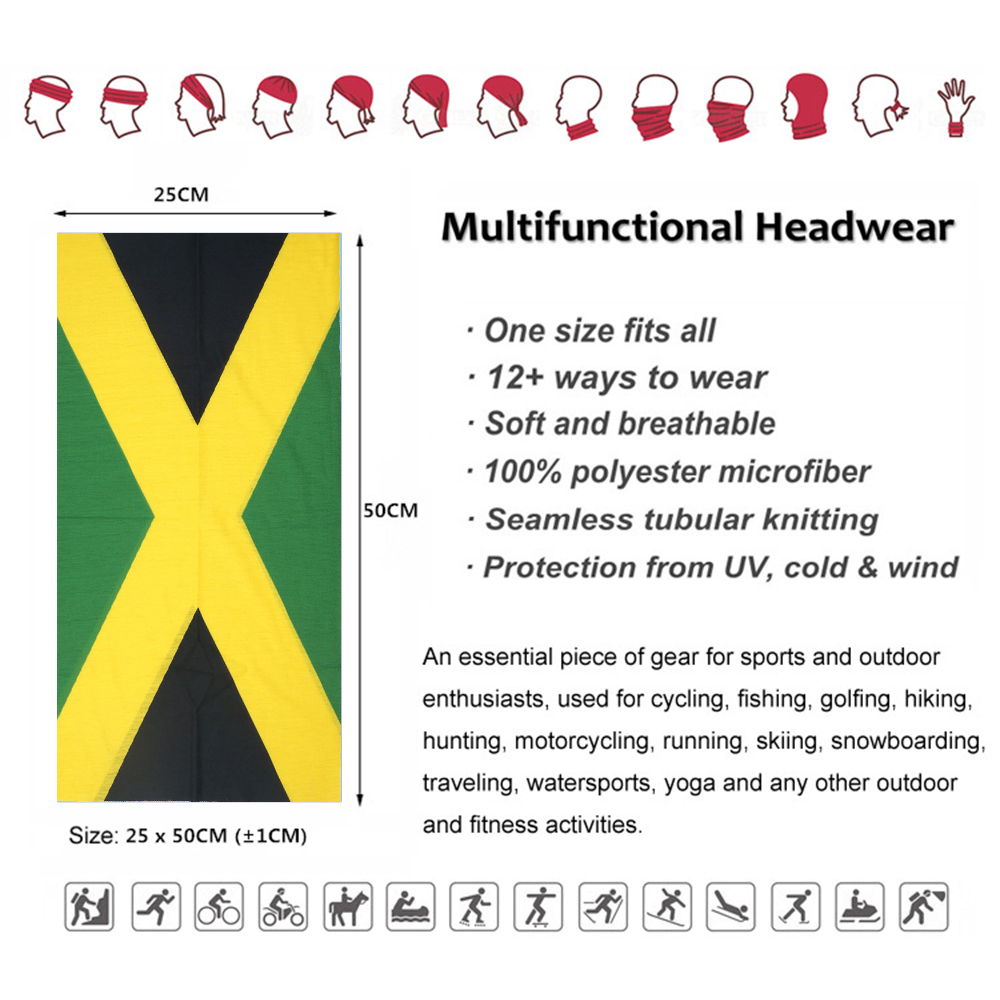 Breathable Running Face Mask S - Headband Summer Knit ulasan dan harga