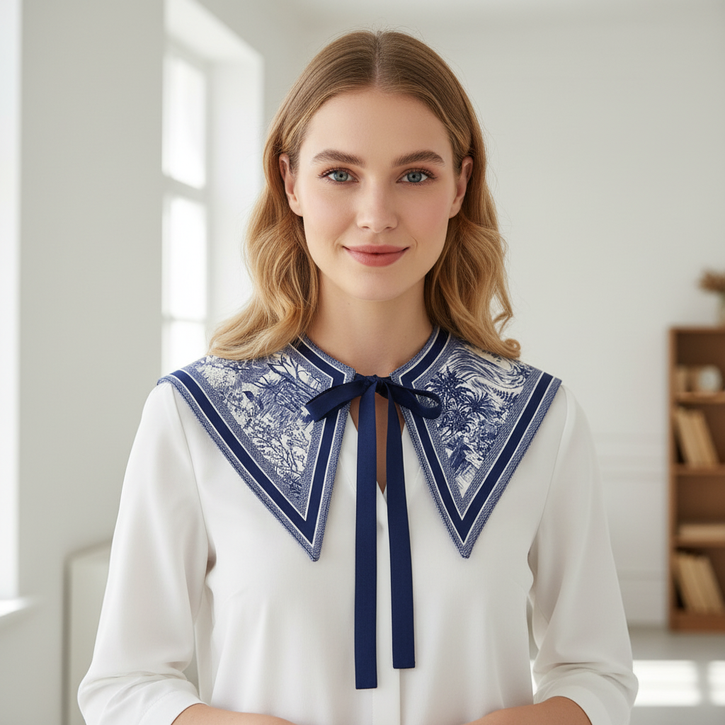 Fashion Detachable Shirt Fake  - Blouse Off Shoulder ulasan dan harga