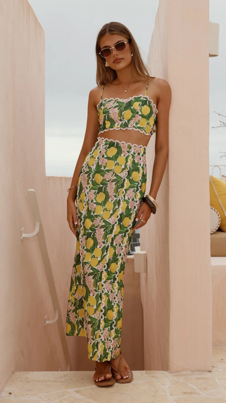 2025 Summer Beach Vacation Wom - Maxi Dress Halter ulasan dan harga