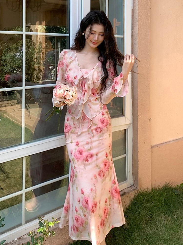 Women Vacation Clothes Sweet F - Romper Floral Print ulasan dan harga