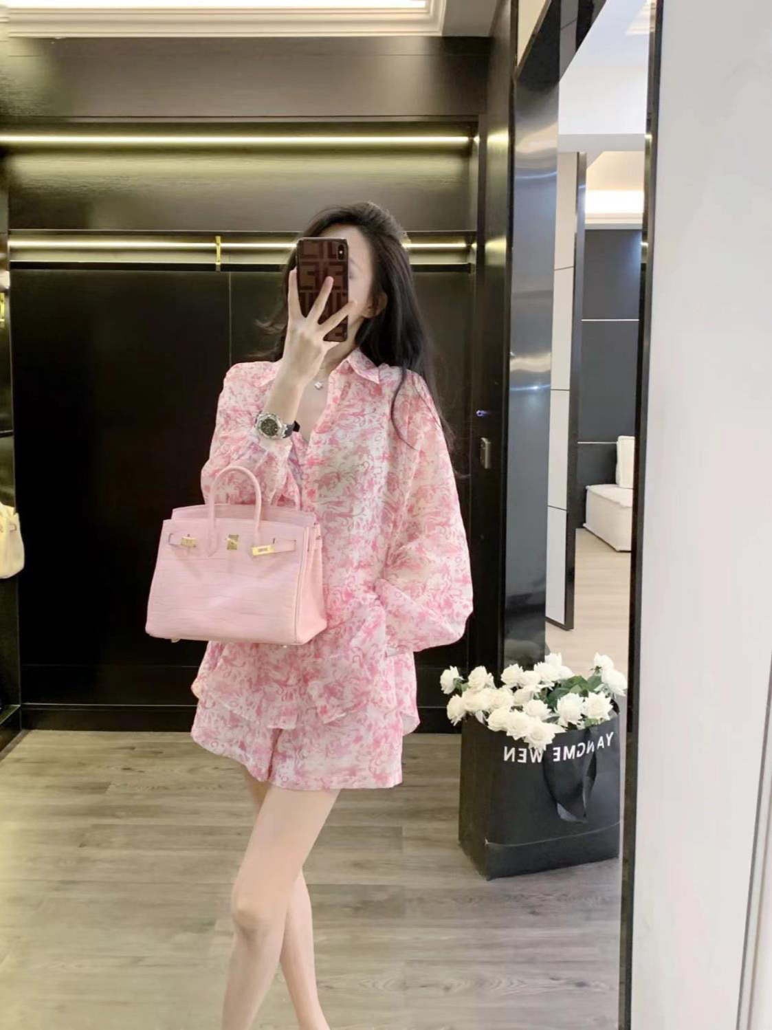Woman Shorts Sun Protection Pr - Romper Floral Print ulasan dan harga