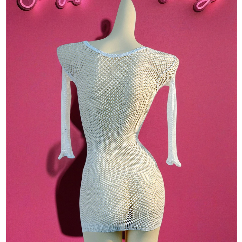 1PC Women Fishnet Cover Up Wit - Cover Up Kaftan ulasan dan harga
