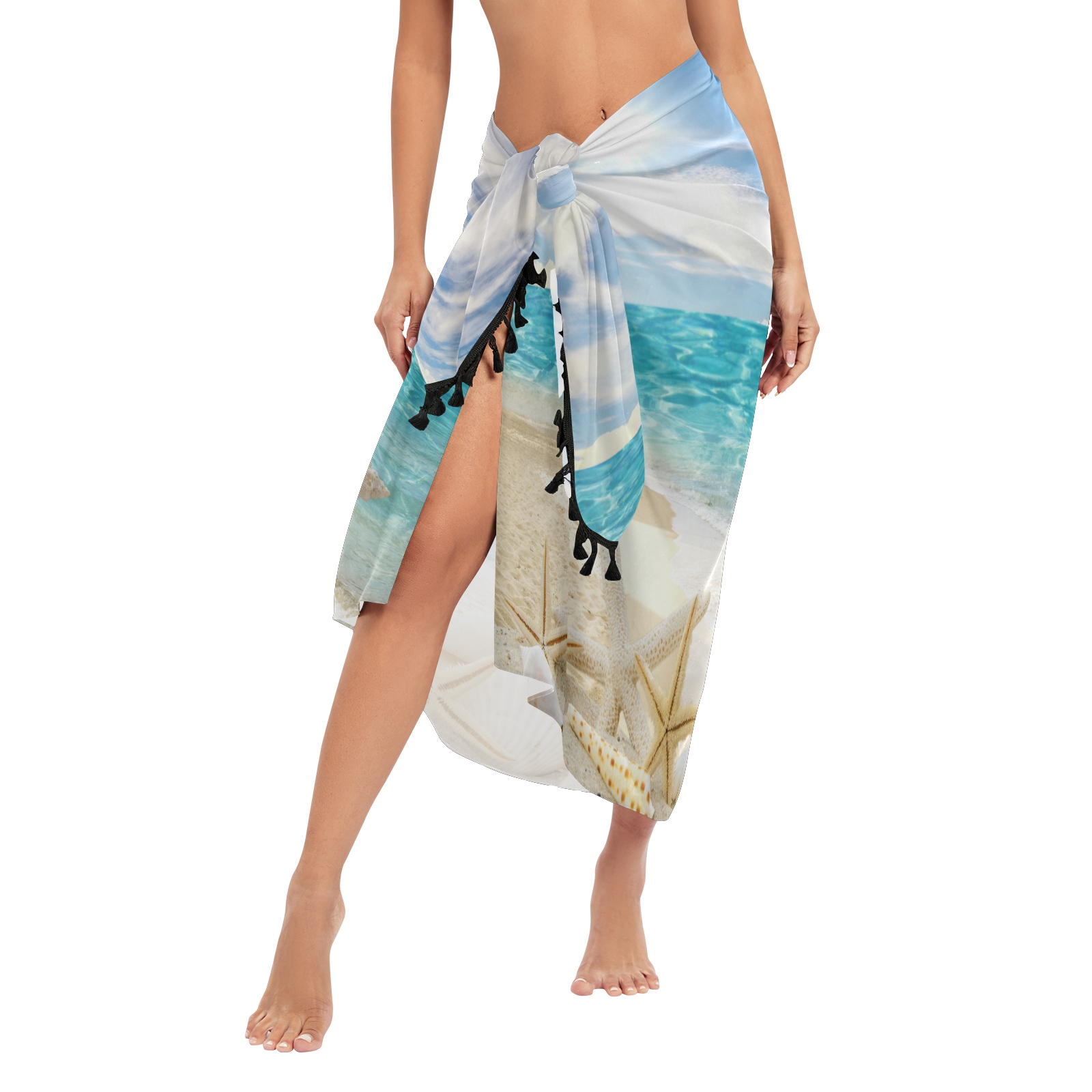 Sexy Women Chiffon Swimwear Pa - Cover Up Kaftan ulasan dan harga