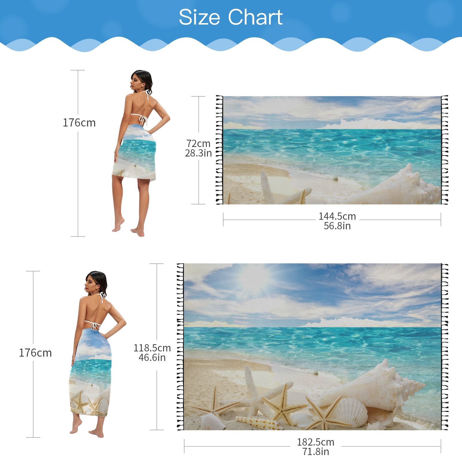 Sexy Women Chiffon Swimwear Pa - Cover Up Kaftan ulasan dan harga