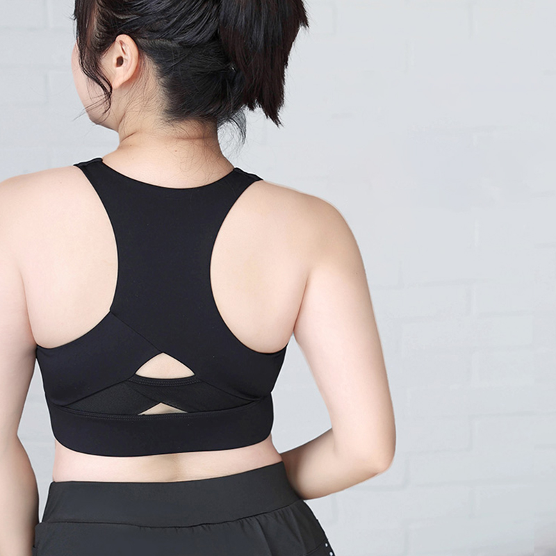 Plus Size Sports Top Woman Gym - Bralette Triangle Set ulasan dan harga