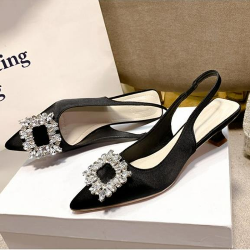 Summer Women Sandals New Women - Sandal Strappy Heeled ulasan dan harga