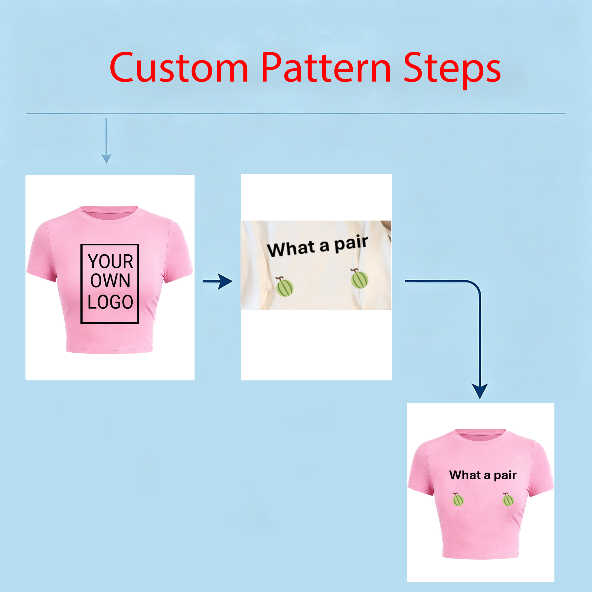 Customized Logo Pattern Womens - Crop Top Crochet ulasan dan harga