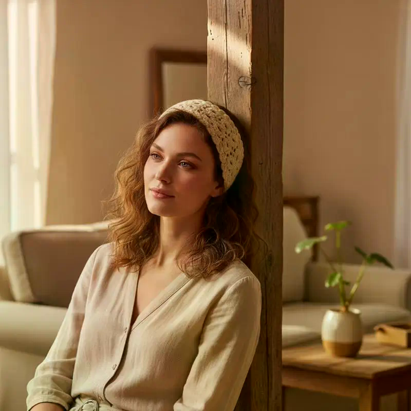Vibrant Floral Knit Turban Hea - Headband Summer Knit ulasan dan harga