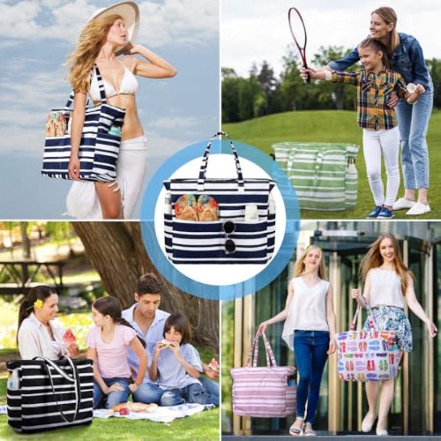 Trifabricy Beach Bags for Wome - Tote Bag Beach ulasan dan harga